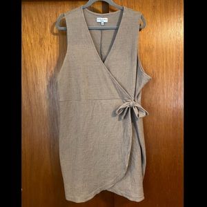 Madewell Texture & Thread faux wrap dress